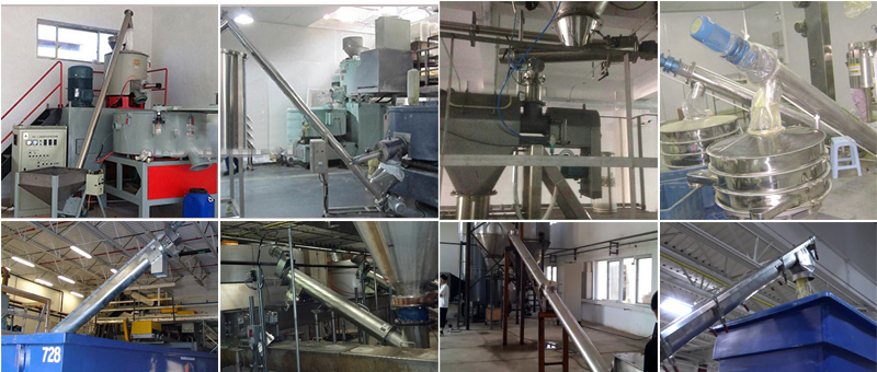 適宜輸送顆粒度較小和粉狀物料，不適宜輸送易變質(zhì)，黏性和易結(jié)塊的物料如：小麥，石墨顆粒，化肥，飼料，膨化食品，醫(yī)藥等。