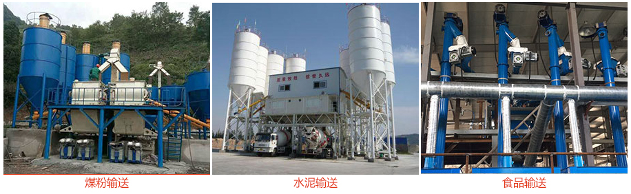 ls螺旋輸送機輸送煤粉，水泥，糧食等物料。